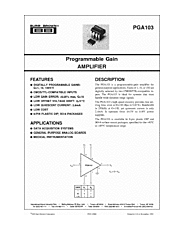 DataSheet PGA103 pdf