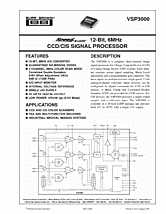 DataSheet VSP3000 pdf