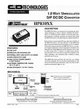 DataSheet HPR10xx pdf