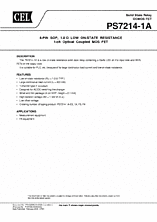 DataSheet PS7214-1A pdf