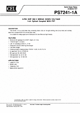 DataSheet PS7241-1A pdf