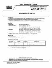 DataSheet UPD5713TK pdf