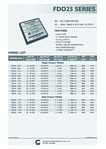 DataSheet FDD25 pdf