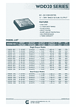 DataSheet WDD20 pdf