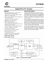 DataSheet CH7003B pdf