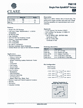 DataSheet PAA110 pdf