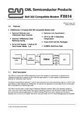 DataSheet FX614 pdf