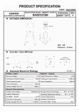 DataSheet KAQY212H pdf