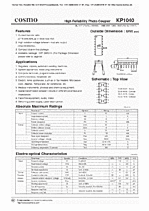 DataSheet Kp1040 pdf