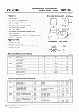 DataSheet KP7110 pdf