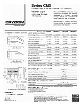 DataSheet CMX60D5 pdf