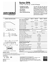 DataSheet DPA Series pdf