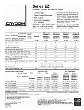 DataSheet Series EZ pdf