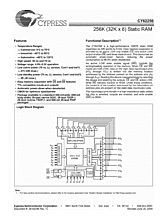 DataSheet CY62256 pdf