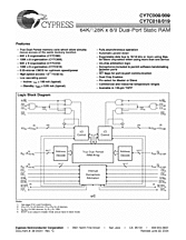 DataSheet CY7C008 pdf