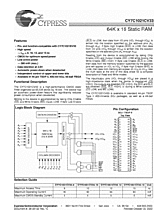 DataSheet CY7C1021CV33 pdf