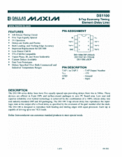 DataSheet DS1100 pdf