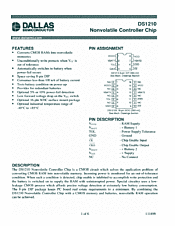 DataSheet DS1210 pdf