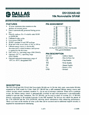 DataSheet DS1220AB pdf
