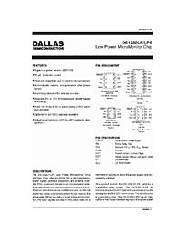 DataSheet DS1232LP pdf