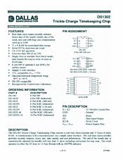 DataSheet DS1302 pdf