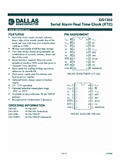 DataSheet DS1305 pdf