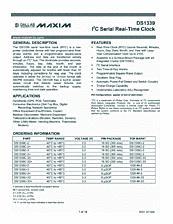 DataSheet DS1339 pdf