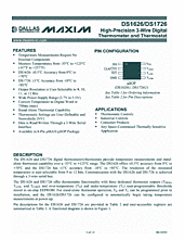 DataSheet DS1626 pdf