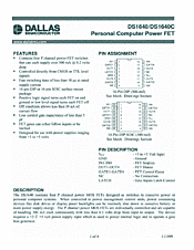 DataSheet DS1640 pdf