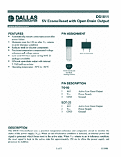 DataSheet DS1811 pdf