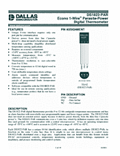 DataSheet DS1822-PAR pdf