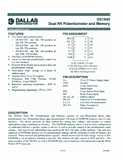 DataSheet DS1845 pdf