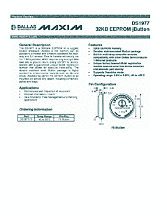 DataSheet DS1977 pdf