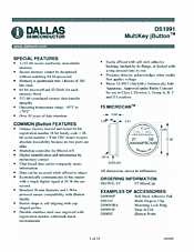 DataSheet DS1991 pdf