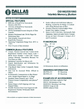 DataSheet DS1992 pdf