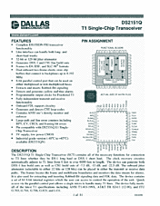 DataSheet DS2151Q pdf