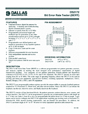 DataSheet DS2172 pdf