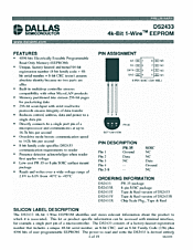 DataSheet DS2433 pdf