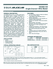 DataSheet DS2482-100 pdf