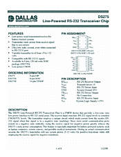 DataSheet DS275 pdf