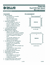 DataSheet DS80C390 pdf