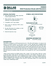 DataSheet DS9503 pdf