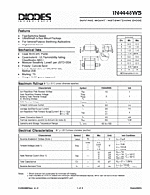 DataSheet 1N4448WS pdf