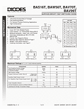 DataSheet BAV99T pdf