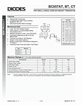 DataSheet BC857CT pdf