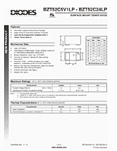 DataSheet BZT52C7V5LP pdf