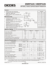 DataSheet MMBTA05-7 pdf