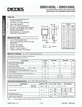 DataSheet SBG1025L pdf