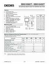 DataSheet SBG10xxCT pdf