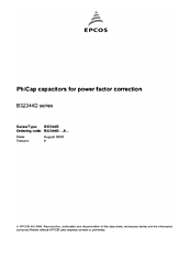 DataSheet B32344D pdf